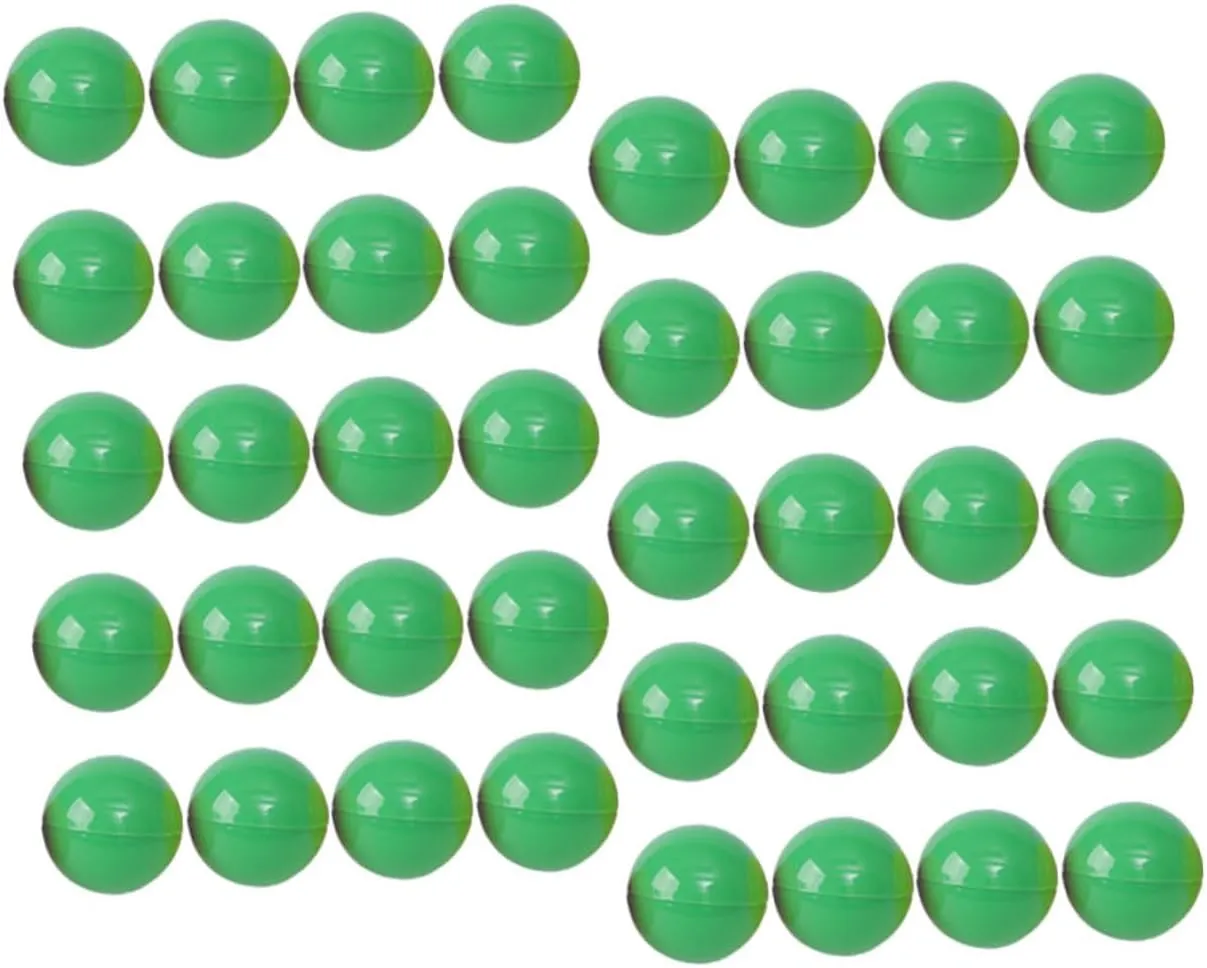 Celebrations Lightweight Sphere Bright Colors 100pcs Openable Lottery meteorite bounce prize arid last Raffle Game Props for Parties Events and 