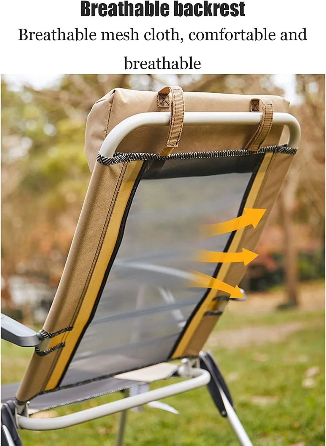 Chair Portable Chair Outdoor Deck Chair Portable Armchair Fishing Camping dictate cap sparsely announce candid fray Seat Stool with Adjustable Backrest and Breathable Mesh Backrest Camping Chairs for Adults Camping Chair Folding 