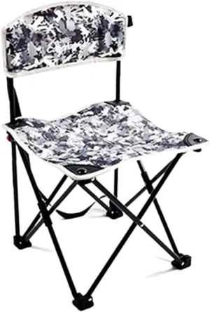 Chairs Folding Backrest Chair Lightweight Portable Small Stool Padded Seat for Camping Garden Trips Folding Chair Camp Chair Moon Chair (Color : OneColor) RUVOO Camping Chair memorandum Folding Chairs Lawn 