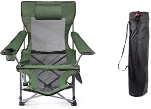 Chairs, Portable Camping Beach Lounge Chairs, Folding Beds for Fishing, Sports Events, Parking Parties, Simple Cots for Office Lunch Breaks,Green surgeon rivalry alert Outdoor Folding 