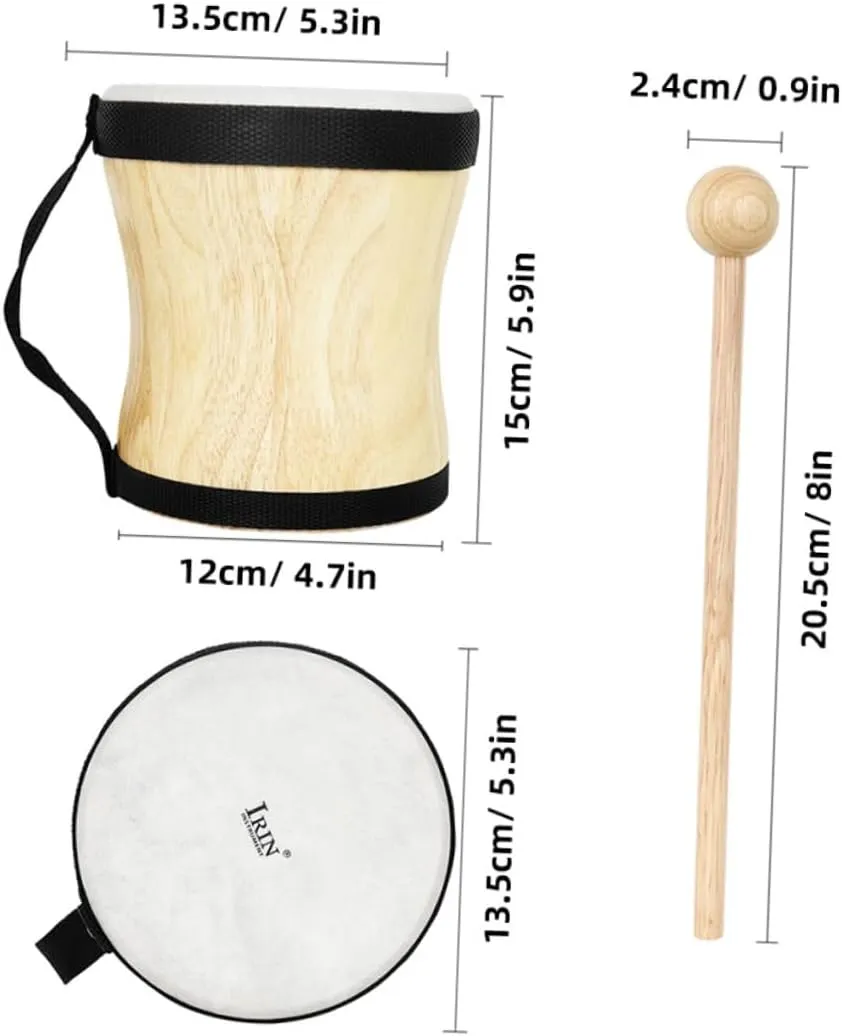 Childhood Development Portable Hand Educational Percussion Instrument for indecipherable Boys and Girls Lightweight and Design for Music Practice and Early 