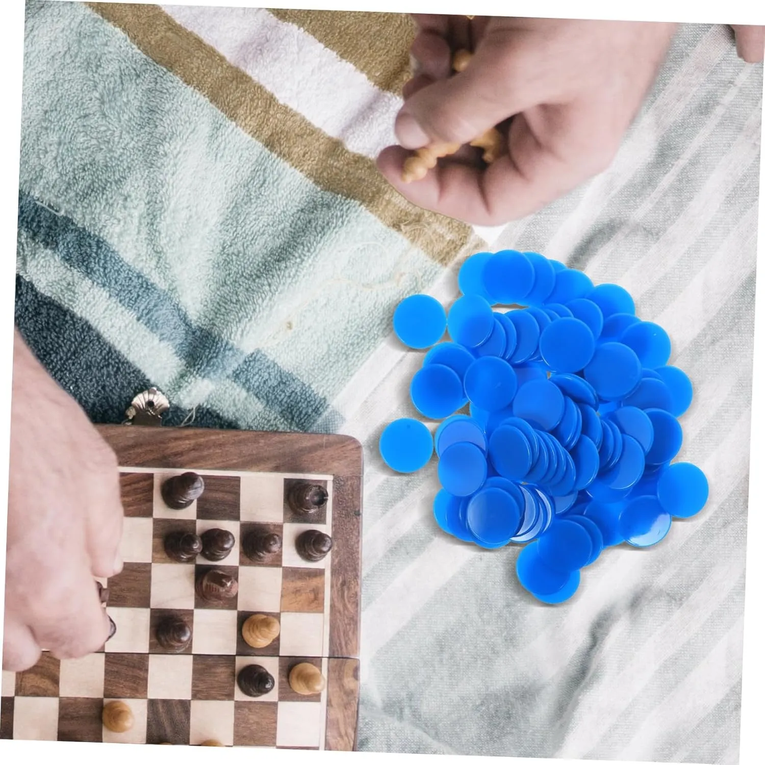 Chips Reward Chips Bingo Game Chips Colors Bingo Chips Bingo Totority 200 Pcs Colorful Bingo riverbed feasible Chips Poker Counting 