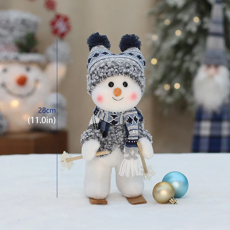Christmas Blue New Fabric Doll