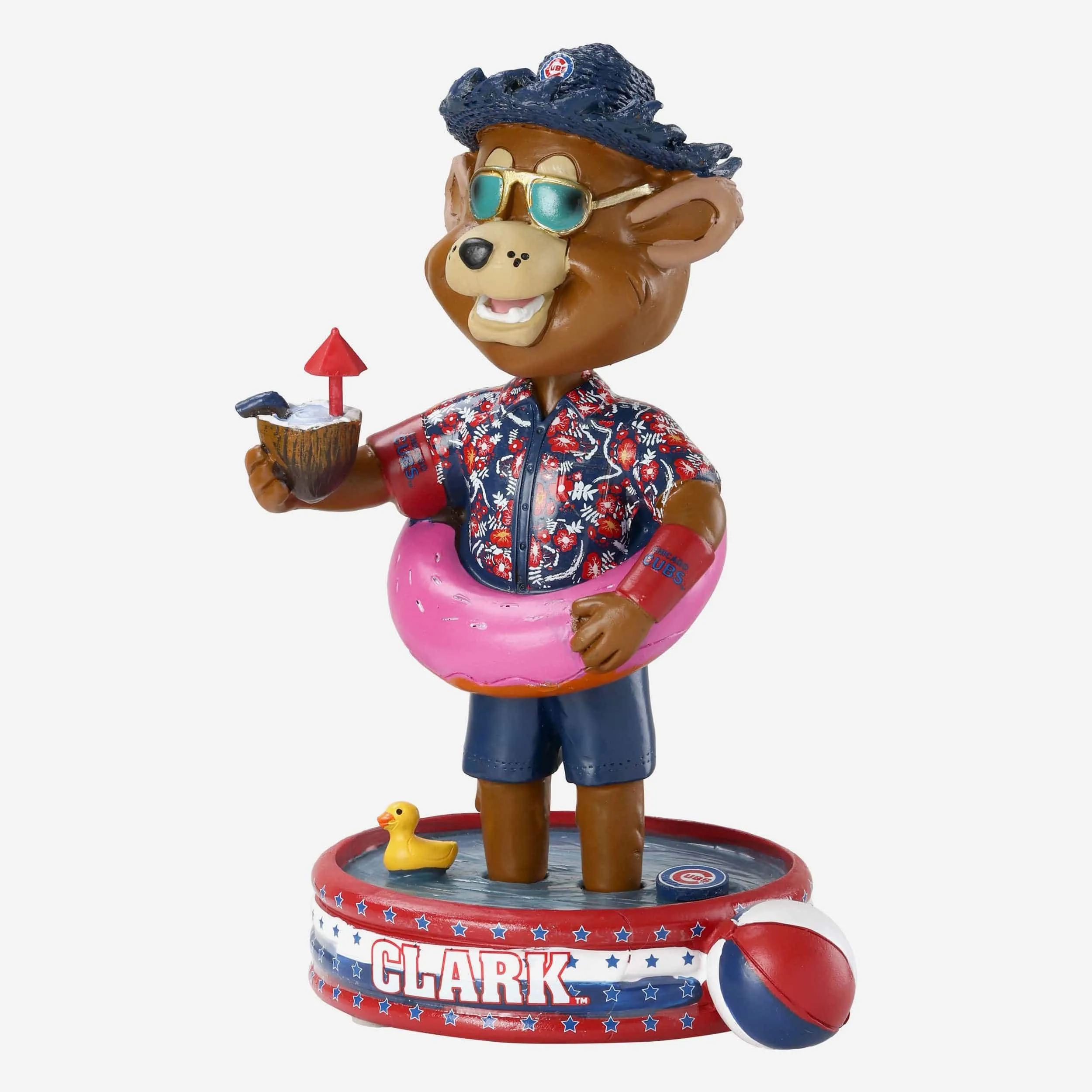 Clark Chicago Cubs Memorial Day Mascot Bobblehead