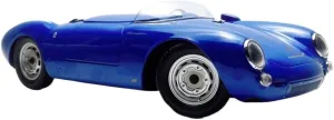 Classic Collection Die Cast Vehicles Metal Car Model 1:12 for champagne flat religious Porsche 550A Spyder 1953 Simulation Car Model Die-cast Metal 