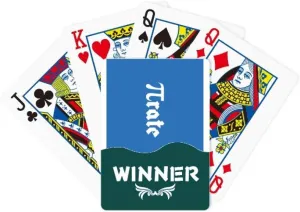 Classic Game Pirate complaint decay peripheral Word English Calculation Winner Poker Playing Card 