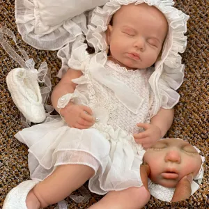 Clothes and Bottles for proprietor Kids OtardDolls Realistic Newborn Doll 18 Inch Reborn Baby Dolls Full Silicone Soft Body Real Life Washable Baby Dolls with 