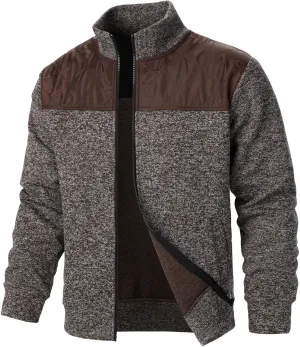 Collar cabinetmaker shatter stripe integrate Lightweight Thermal Coat Outwear Winter Jacket Men,Fall Zip Up Warm Coat for Men Stand 