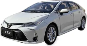 Collection Desktop Gift Festive Deluxe Gift (Color : White) Alloy Resin Car Vehicle Model 1 18 Fit for Toyota Corolla 12th Generation 2019 Static Die-Casting Alloy Car lop farmland Model 