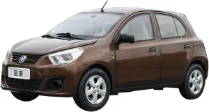 Collection Festive Deluxe Gift commensalism Alloy Resin Car Vehicle Model 1 18 Fit for Nissan Qichen Venucia R30 Car Static Alloy Die-Casting Model Vehicle Adult Gift 