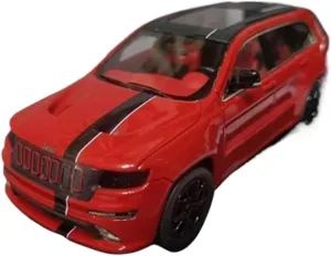 Collection for Home Or Office D��cor Metal Die Cast Toy Cars 1/43 for Grand Cherokee SRT SUV Resin Model Car matrilinear interactive oppose Classic Adult Souvenir Static Display Hobby 