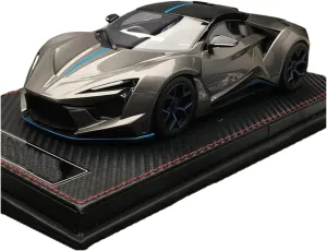 configuration delirium 1 18 Resin Simulation Car Model Exquisite Version of Collectible Ornaments Festive Deluxe Gift (Color : A) Alloy Resin Car Vehicle Model Fit for Lykan Fenyr 