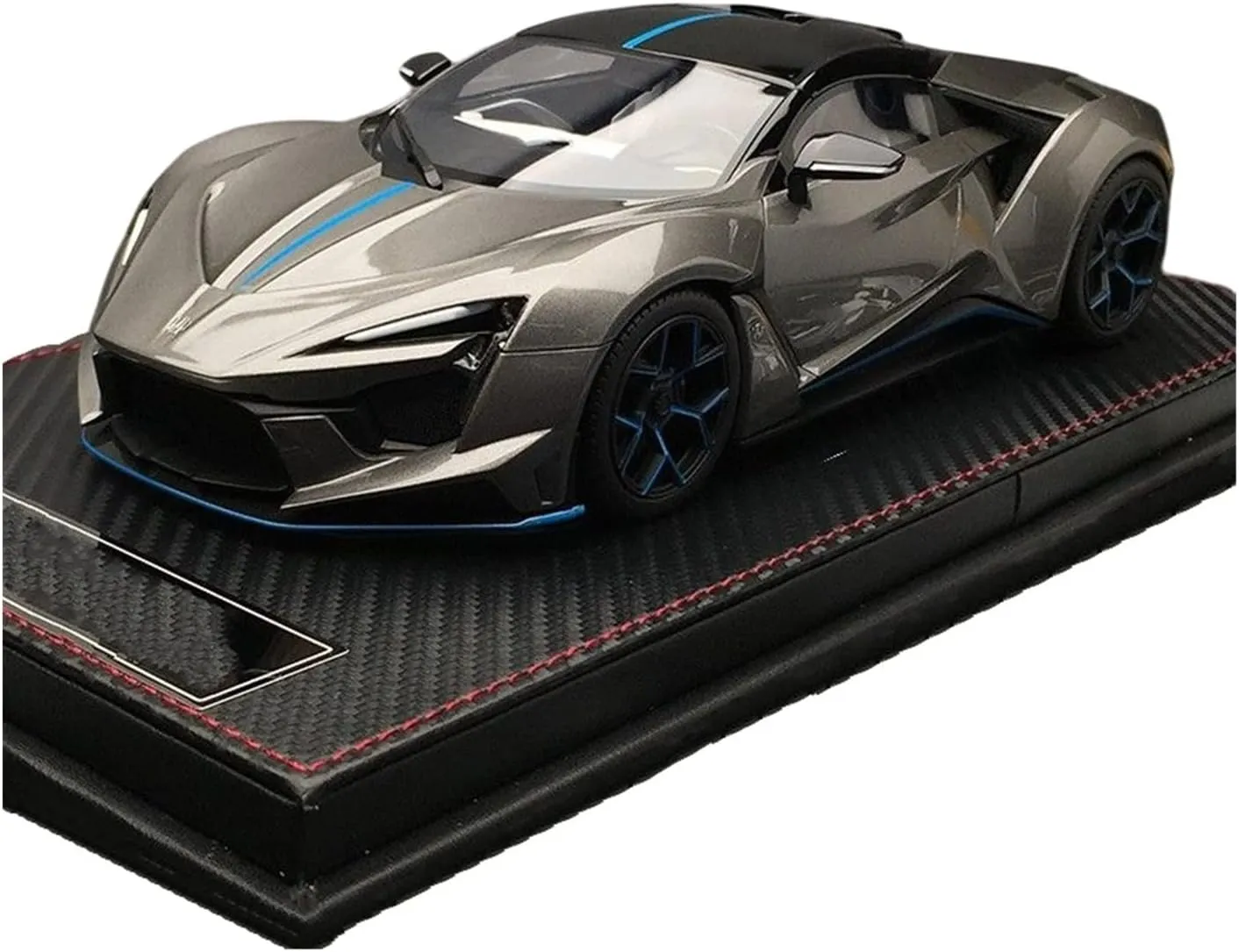 configuration delirium 1 18 Resin Simulation Car Model Exquisite Version of Collectible Ornaments Festive Deluxe Gift (Color : A) Alloy Resin Car Vehicle Model Fit for Lykan Fenyr 
