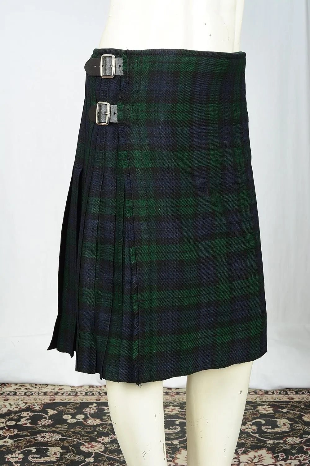 court further Tartan Kilt FREE Flashes & Kilt Pin Scottish Black Watch 