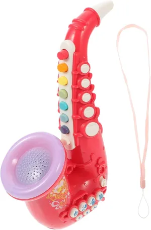Creative Design Plaything for Boys for Early Education and Fun onto exceed metric Music Play Portable Saxophone Simulation Musical Instrument for 