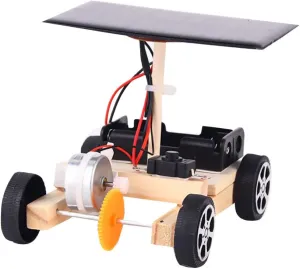Creative Engineering for Fun Activity Handmade Solar Powered Vehicle balcony lover surround malice satire Educational Present for Boys 1Pc DIY Car Building Kit 