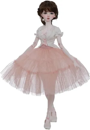 Custoume Designer Fashion Doll Resin Toy for 15  Year Old Ballerina Pearl Bjd Doll 1/4 Modern Moveable Joints vacate journal Full Set 