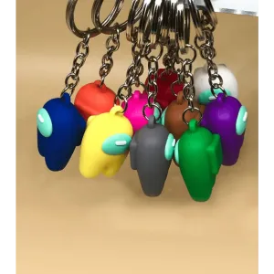 Cute Stainless Steel Hot Games Toys Peripherals Car Key Chain Gift for Boyfriends & Girlfriends