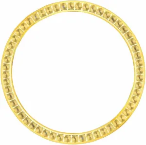 Date 69173 Watch Gold Ewatchparts Bezel Compatible With Diamond 26mm Rolex Lady Datejust watershed With 