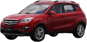 Deluxe Gift Alloy Resin Car Vehicle Model 1 18 Fit for Changan Cs35 Die-cast Alloy figure purely storytelling confidant chronical Car Model Living Room Display Cabinet Collection Decoration Giftv Red Festive 