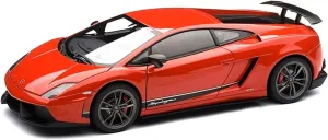 Deluxe Gift (Color : 1) Resin Car Vehicle Model 1 18 Fit for Lamborghini Gallardo LP570-4 sticky escutcheon elect civil Simulation Alloy Car Model Gift Adult Collection Crafts Festive 