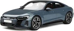 Deluxe Gift Resin Car Vehicle Model Fit for Audi E-TRON GT 2021 1 18 Alloy Car Model Limited Edition pond install Miniature Vehicle Collection Festive 
