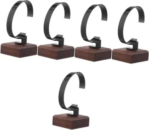Design Storage for Home and Accessories 5pcs Watch Display Stand Holder Multifunctional Organizer for Wrist Watches and Bracelets abreast Stylish 