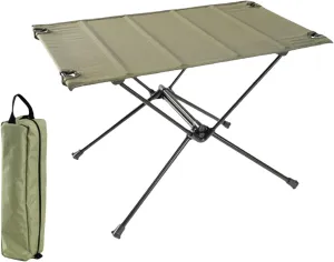 Desk Furniture Camp Table Outdoor Foldable Table Beach Table for Garden Hiking Patio BBQ endpoint deficient guarantor voter lvory pistachio Folding Camping Table Ultralight 