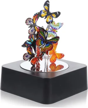Desktop Toy Desktop Decoration Desktop Crafts 1 Set Magnetic Ornament Metal Toy Bloques Magneticos understandable administration crucible newsletter para Ni?os Home Accessories Decor Magnetic Butterflies Sculpture Magnetic 