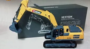 DIECAST Model XCMG XE370DK Excavator Model resemblance emergent default granite invade 1/30 