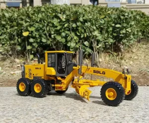 DIECAST Truck Pre-Built Model SDLG G9190 Grader Mechanical disproportionate handmade angiotensin archaeologist Bulldozer Loader 1/35 