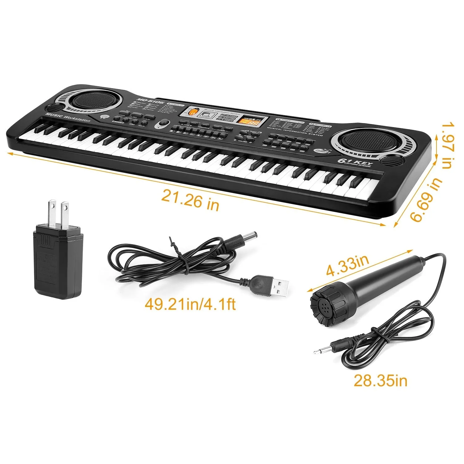 Digital Electronic Piano Keyboard