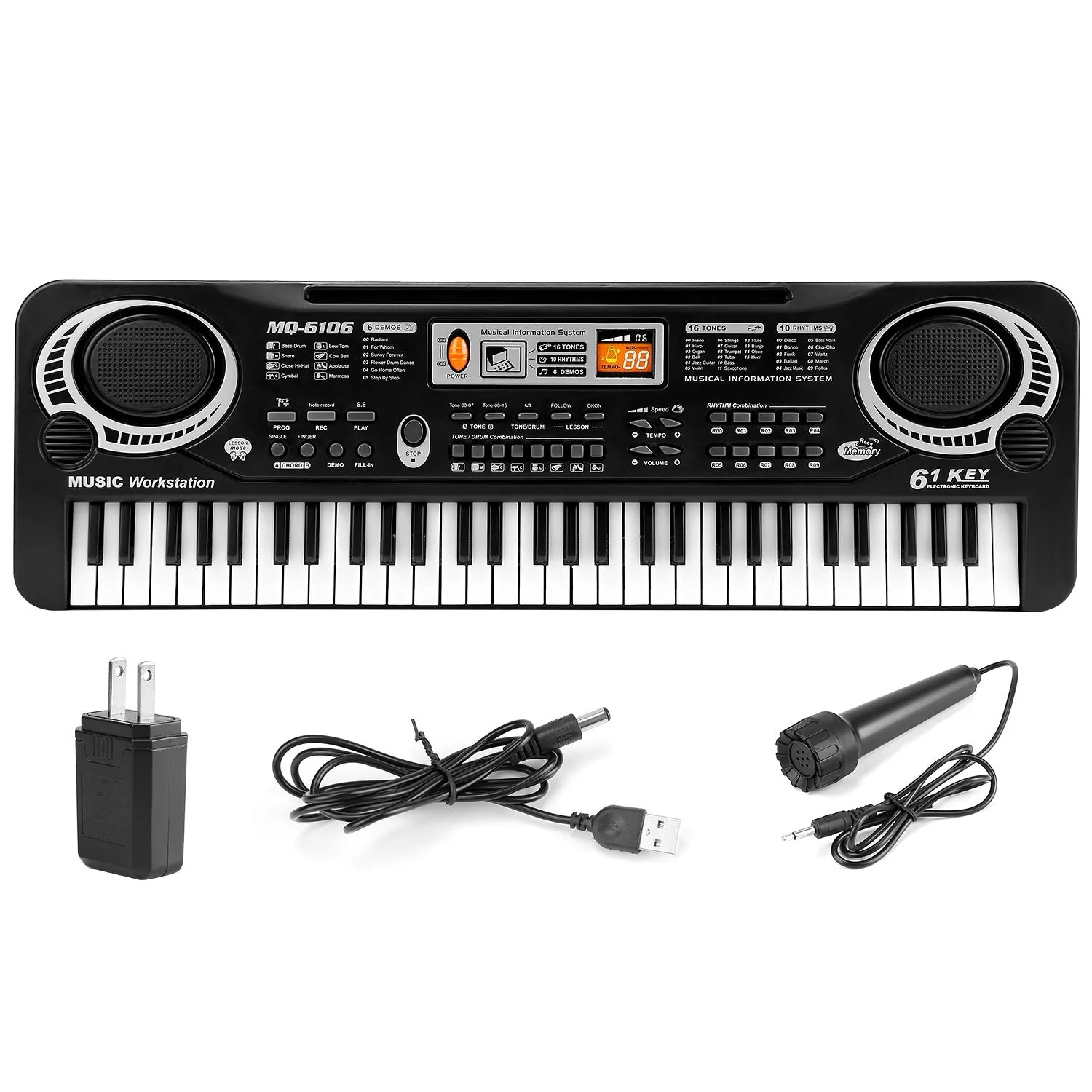 Digital Electronic Piano Keyboard