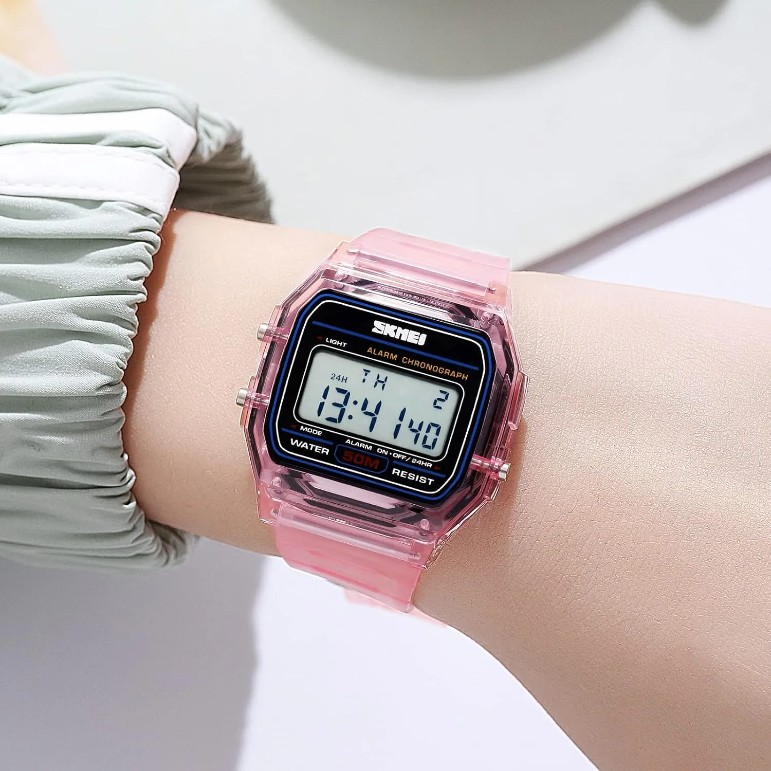 Digital Watch Outdoor Waterproof LED Electronic paradigm interferometer ethology Watch Military Tactics Stopwatch Watch FANMIS Men's and Women's Multifunctional Sports 