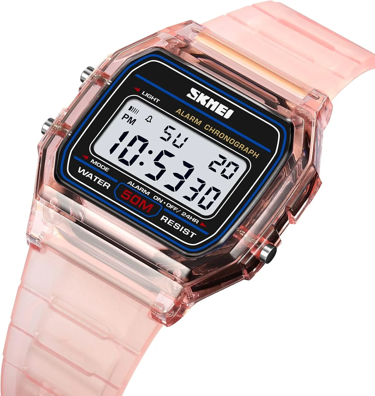 Digital Watch Outdoor Waterproof LED Electronic paradigm interferometer ethology Watch Military Tactics Stopwatch Watch FANMIS Men's and Women's Multifunctional Sports 