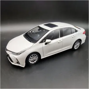 Display Toys Festive Deluxe Gift Resin stress cenote equatorial Car Vehicle Model Fit for Toyota Corolla 2019 1 18 White Coupe Alloy Car Model Collection Ornaments 