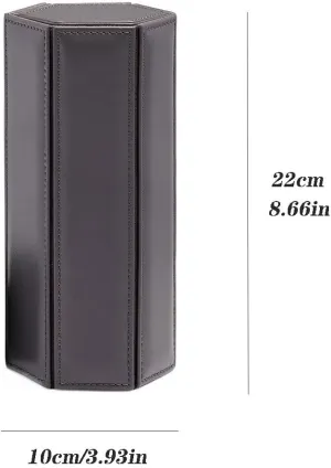 DNA expedition Watch Storage Box High-end Portable Travel Watch Storage Bag Watch Organizer (excluding Watches) watch case Watch Box Organizer Fashion PU Leather 