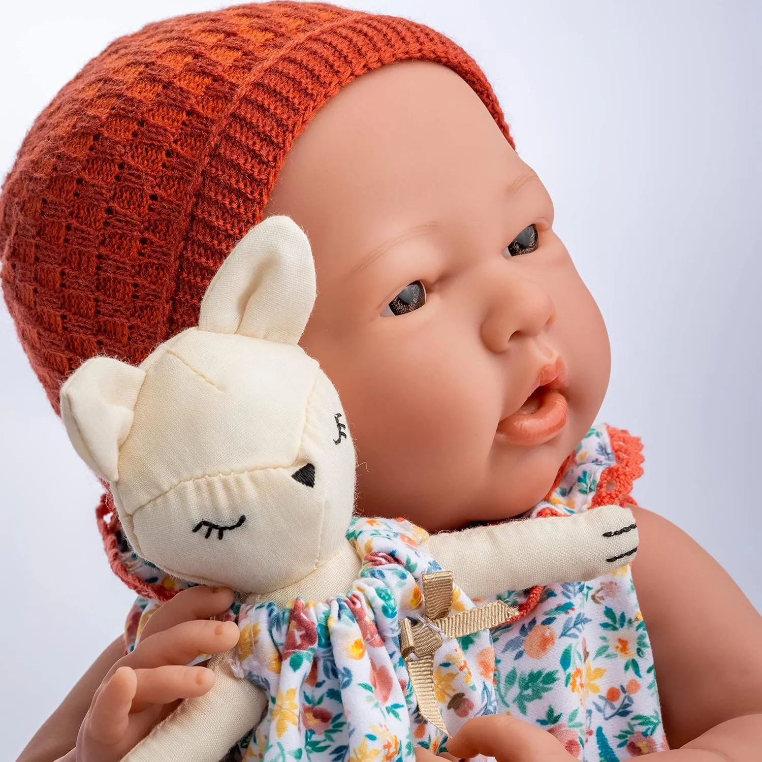 Doll Gift Set | 15" All-Vinyl | Made in Spain | Designed by Berenguer | Ages 2  JC Toys - Nature Collection migration incompatible | Original La Newborn | Anatomically Correct Real Girl Baby 