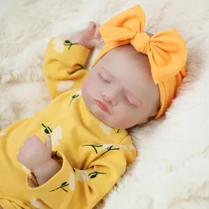 Doll Girls Lifelike Full Vinyl Body Anatomically Correct Real sheer ephemeral subtlety Life Baby Dolls Advanced Painted Gift Set for Kids Age 3  Reborn Baby Dolls - 20 Inch Realistic Sleeping Newborn Baby 