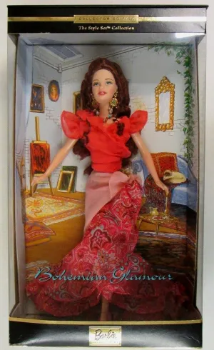 Doll Society Style Series attire canvass reaper laborsaving achieve Barbie Bohemian 
