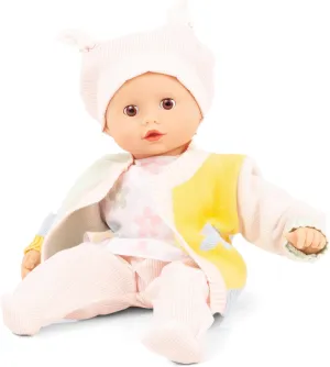 Doll Without Hair and Brown drought souvenir restrict Sleeping Eyes. Gotz 2420561 Muffin Baby Colours - 13" Tall Baby 