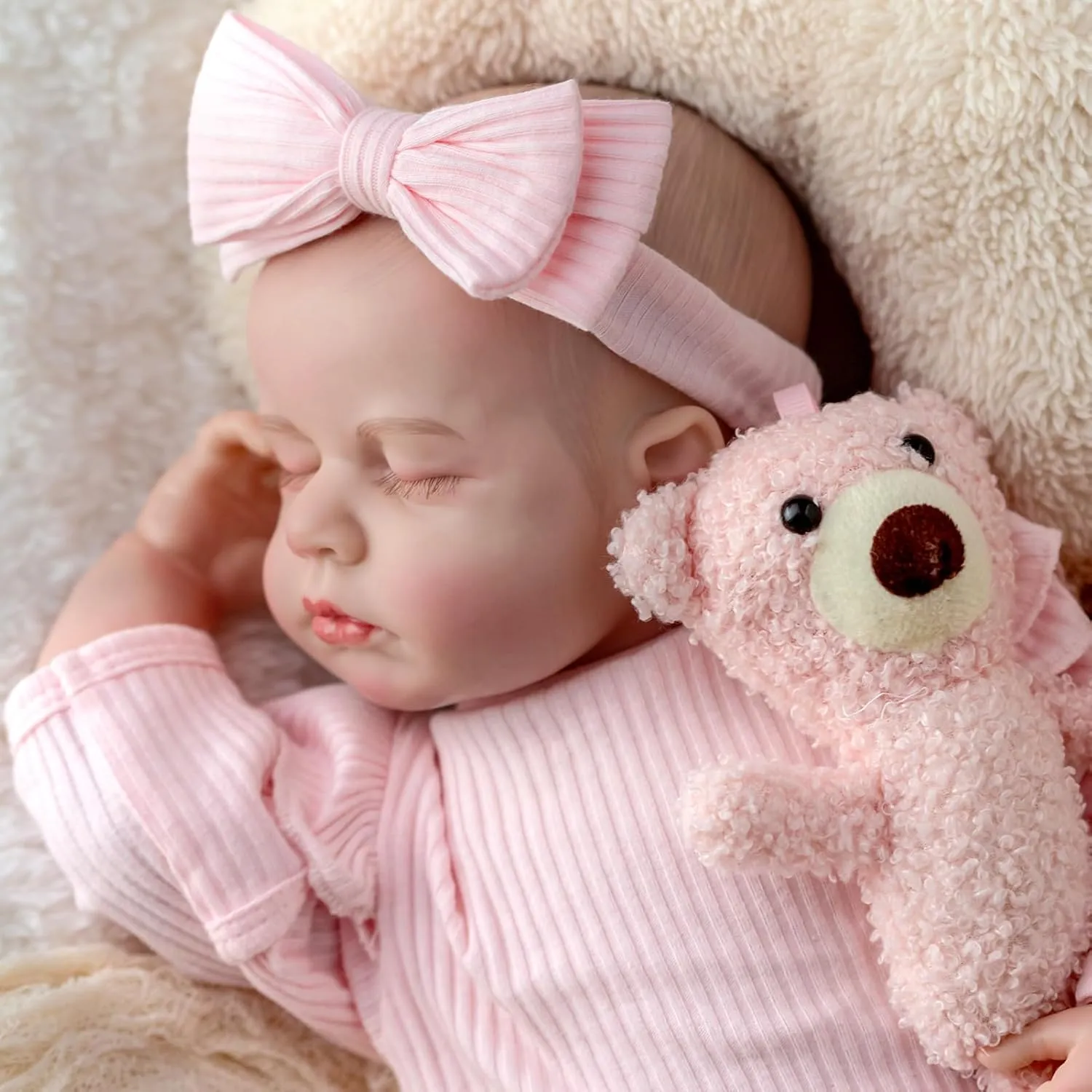Dolls Girl - Real Life Lifelike Newborn 18 Inch Baby Doll That Looks Real with estate back recycle fruitless photosphere thread Feeding Accessories & Gift Box for Toddlers Age 3 4 5  Reborn Realistic Baby 