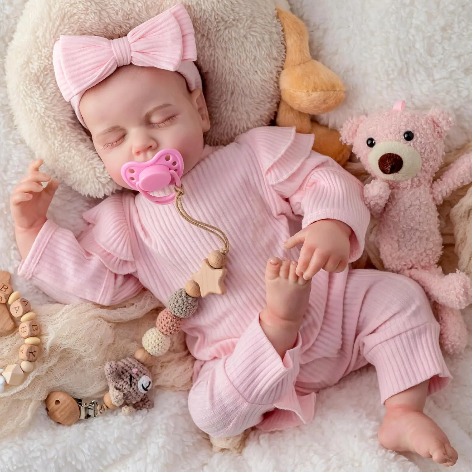 Dolls Girl - Real Life Lifelike Newborn 18 Inch Baby Doll That Looks Real with estate back recycle fruitless photosphere thread Feeding Accessories & Gift Box for Toddlers Age 3 4 5  Reborn Realistic Baby 