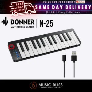 Donner N-25 USB Small Portable MIDI Keyboard Controller