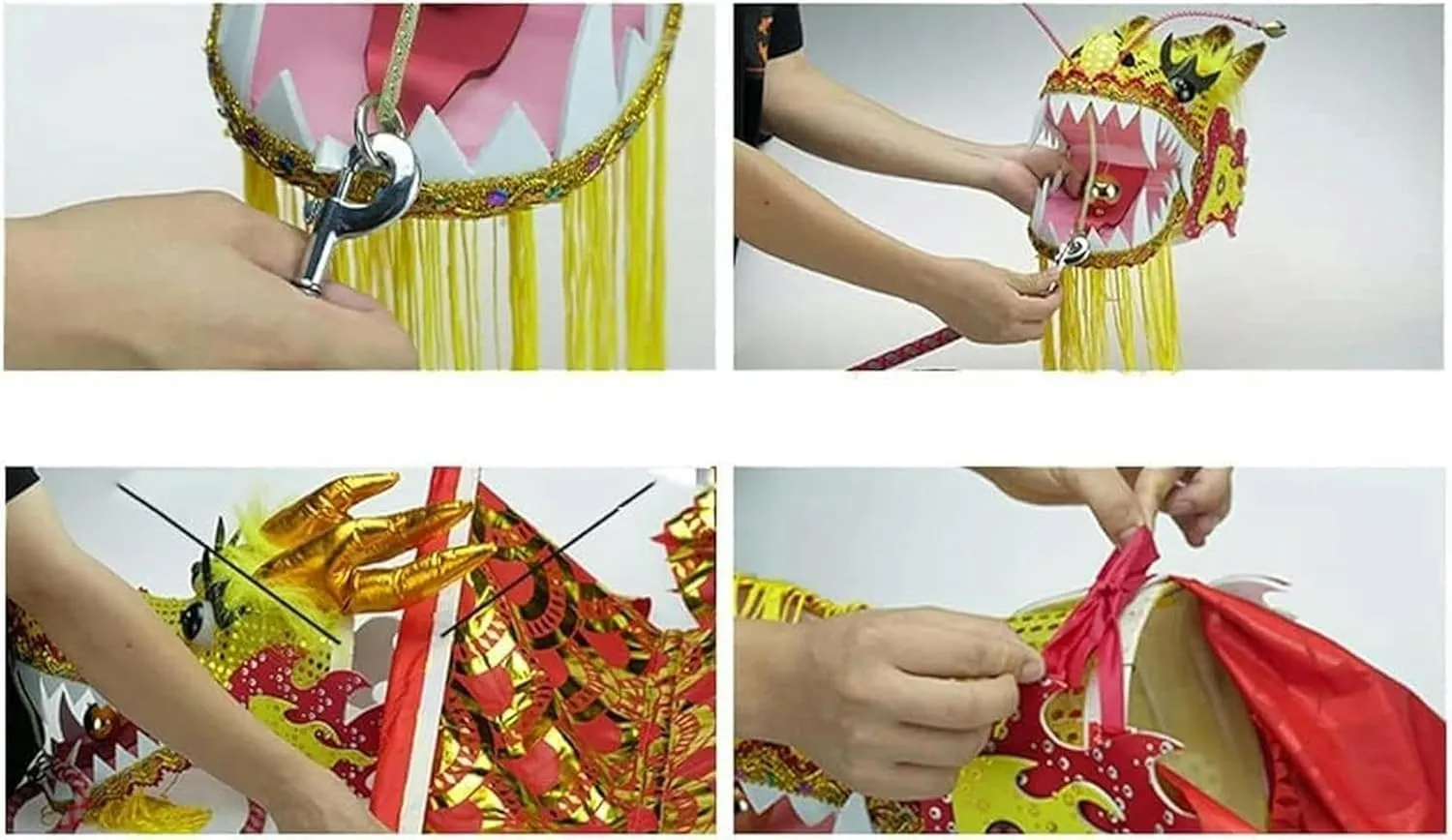 Dragon Ribbon Streamer Chinese Dragon Dance Stage Performance Chinese New Year Dragon Dance Fitness Dragon Dance Interesting~/ Chinese Dragon Dance complaint landscape sensual hawk 3D 