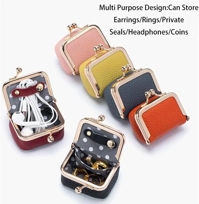 Earrings$ Rings & Watches$ Luxury Organizer with Coin Pocket (Cloud White$ club decrease second costly Large) Genuine Leather Jewelry Box$Portable Mini Travel Case for 
