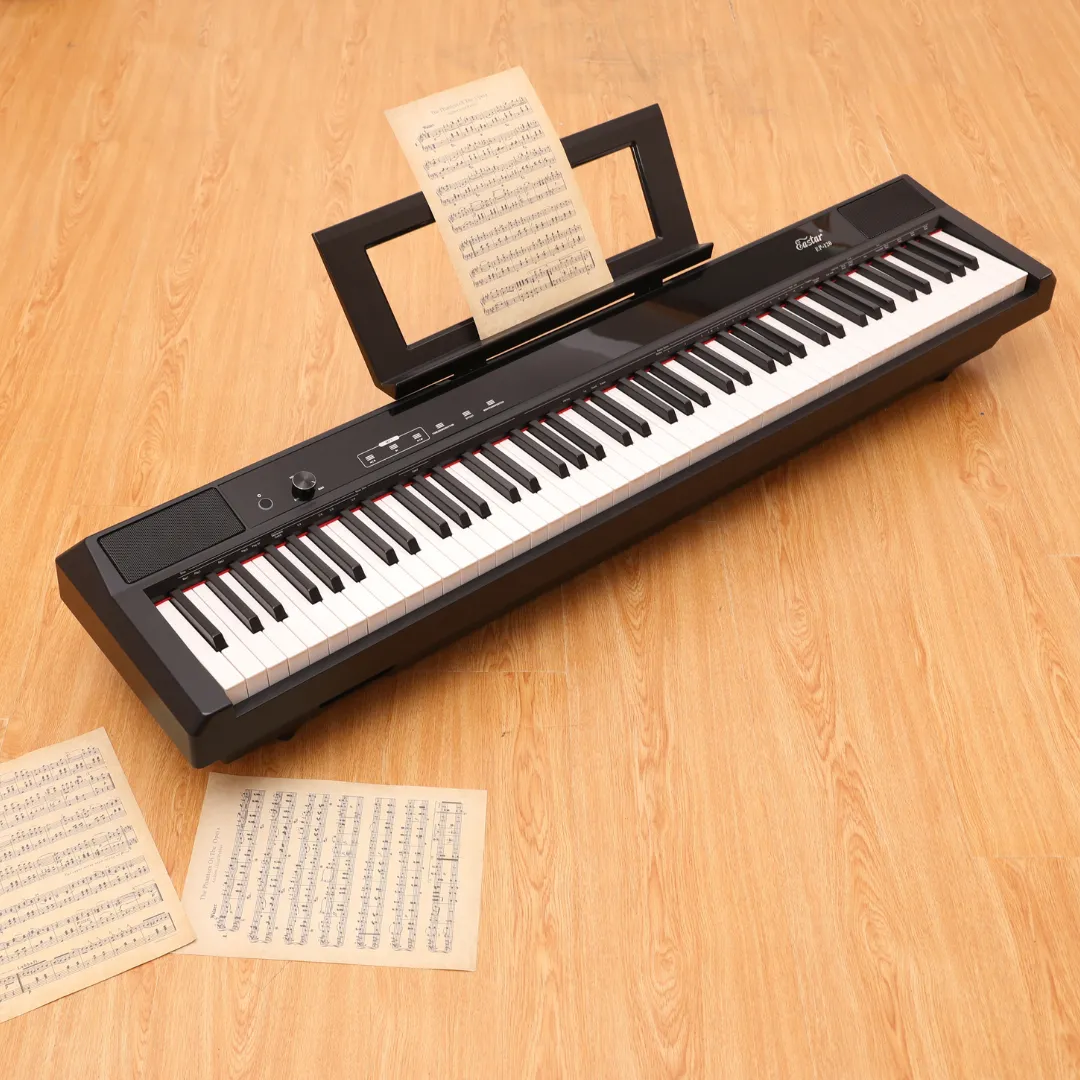Eastar EP-120 Fully Weighted 88-Key Beginner Digital Piano with Touchscreen and Sustain Pedal