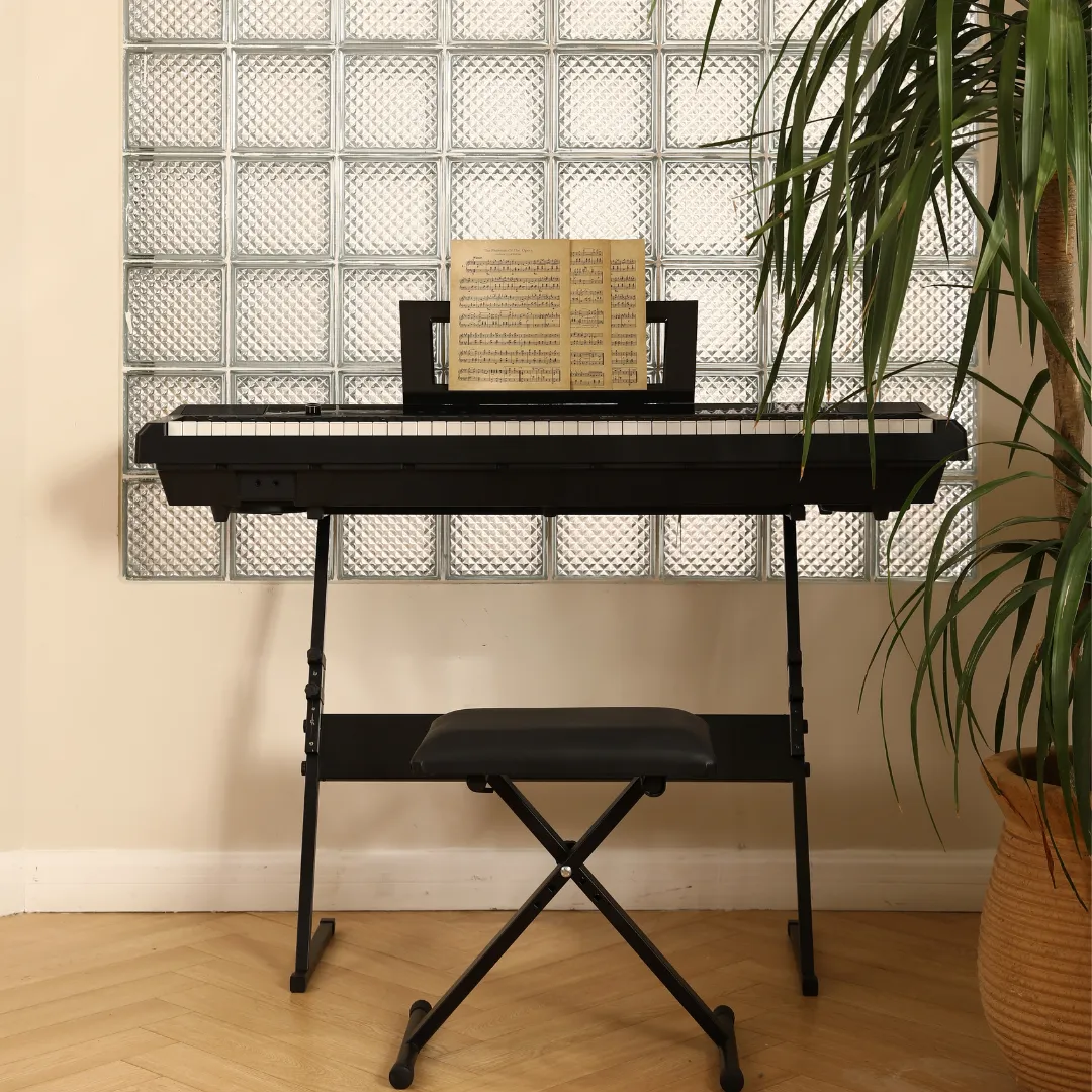 Eastar EP-120 Fully Weighted 88-Key Beginner Digital Piano with Touchscreen and Sustain Pedal