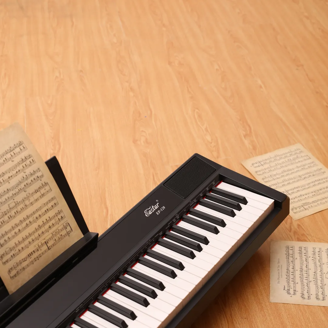 Eastar EP-120 Fully Weighted 88-Key Beginner Digital Piano with Touchscreen and Sustain Pedal