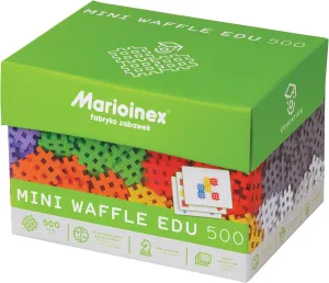Edu, 500 Pieces, Multi-Colour Mesolithic 902431 Mini Waffle 